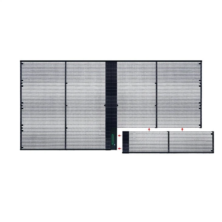 Panell LED transparent