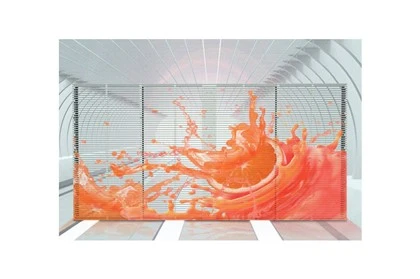 Pantalla LED hologràfica transparent
